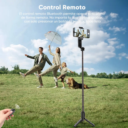 Koscheal A6 Gimbal Stabilizer with Fill Light