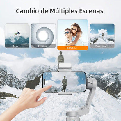 KOSCHEAL L7B 3-Axis Gimbal Stabilizer - Smart Tracking & 4 Pro Modes