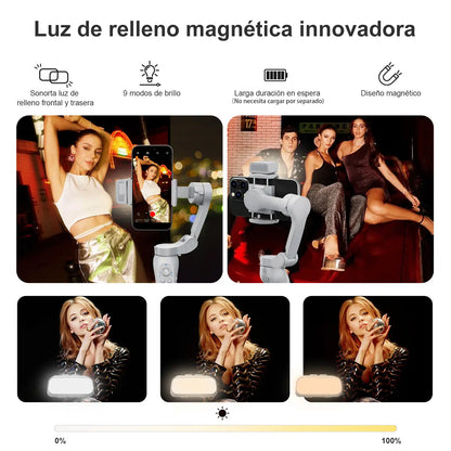 KOSCHEAL L7B 3-Axis Gimbal Stabilizer - Smart Tracking & 4 Pro Modes