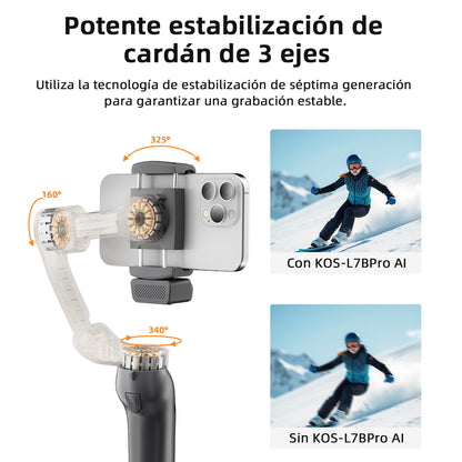 KOSCHEAL L7Bpro puls AI Estabilizador para Celular