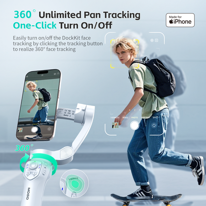 MOGO Seguimiento Facial Inteligente Gimbal Para iPhone