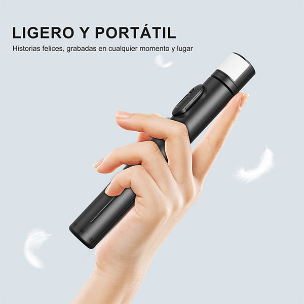 KOSCHEAL Q12 Phone Stabilizer – Fill Light, 360° Rotation