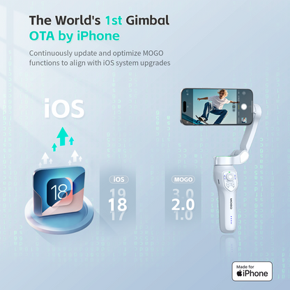 MOGO Seguimiento Facial Inteligente Gimbal Para iPhone